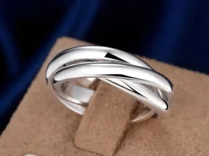 Beautiful Charm 925 Sterling Silver Rings  Cute Lover